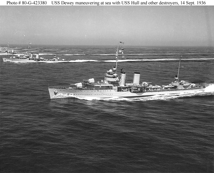 Off San Diego, 1936